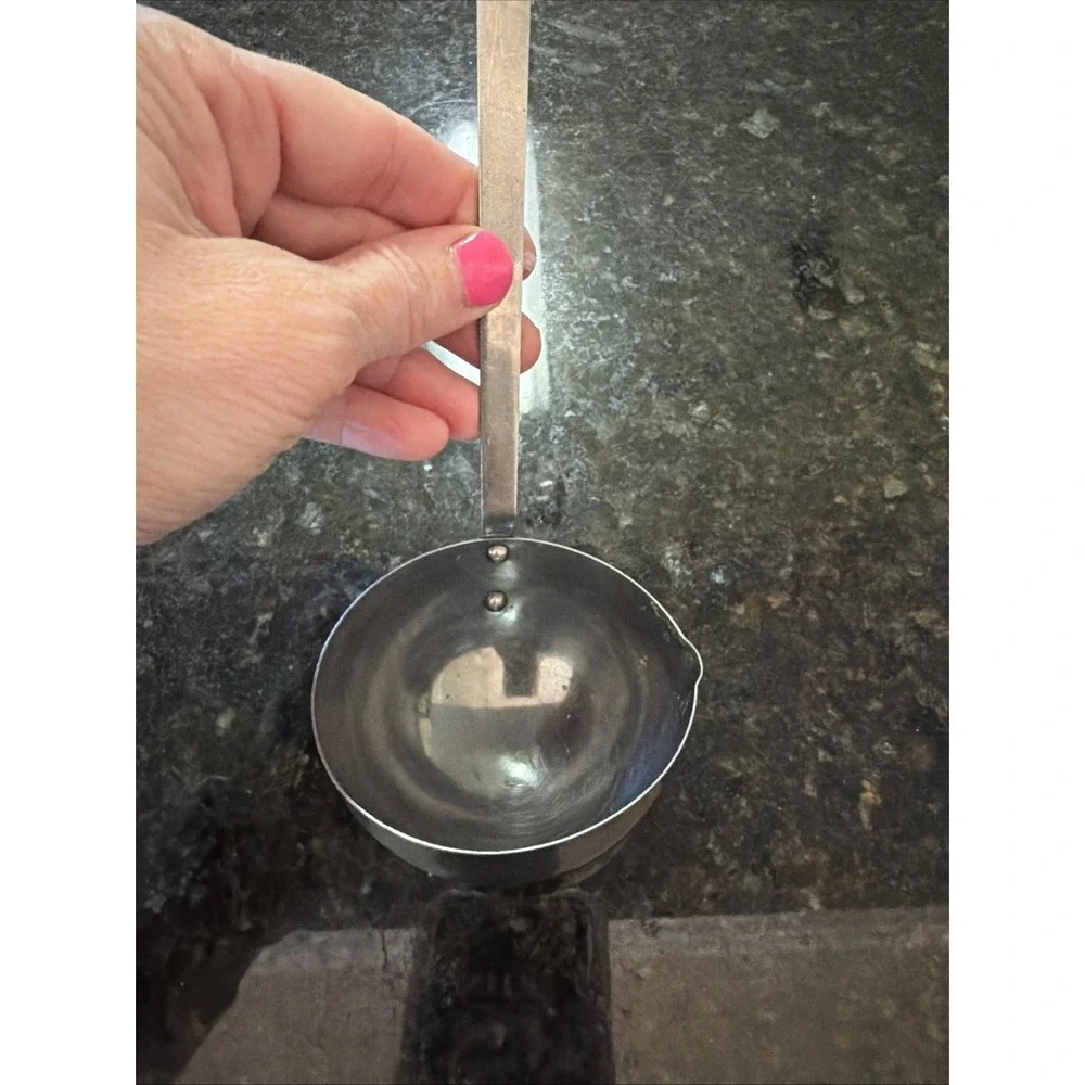 VTG Wood And Stainless Steel Soup Ladle Gravy 11